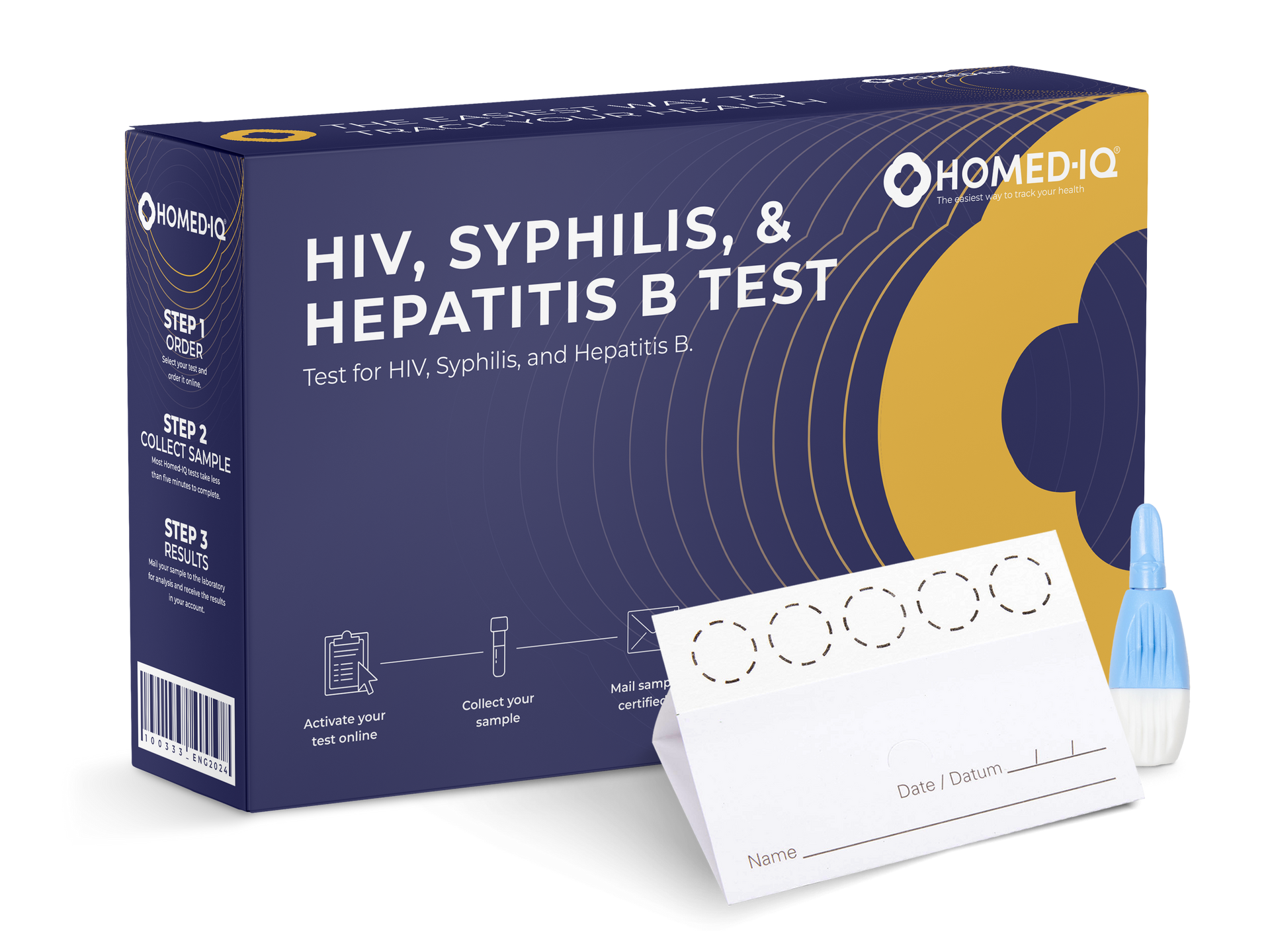 HIV-, Syphilis- und Hepatitis-B-Test